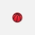 Mobilaccessoar 3D-sticker, basketboll