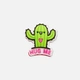 Mobilaccessoar 3D-sticker, kaktus "hug me"