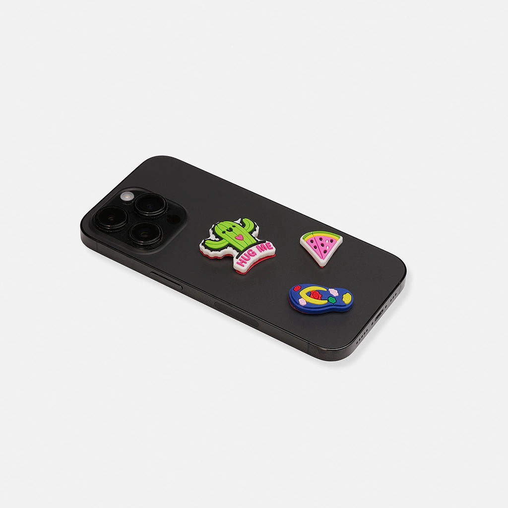 Mobilaccessoar 3D-sticker, flip flop