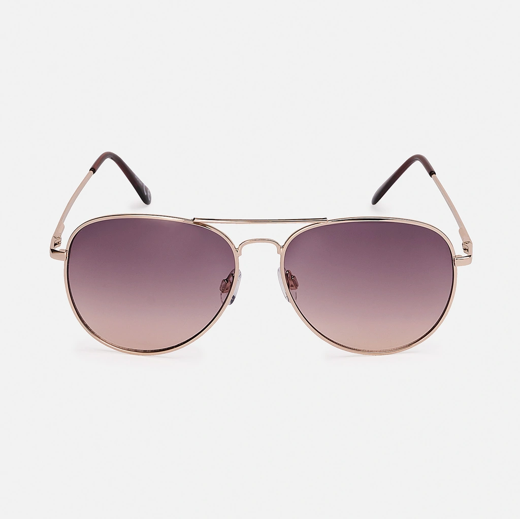 Solglasögon - guld/brun , Pilot