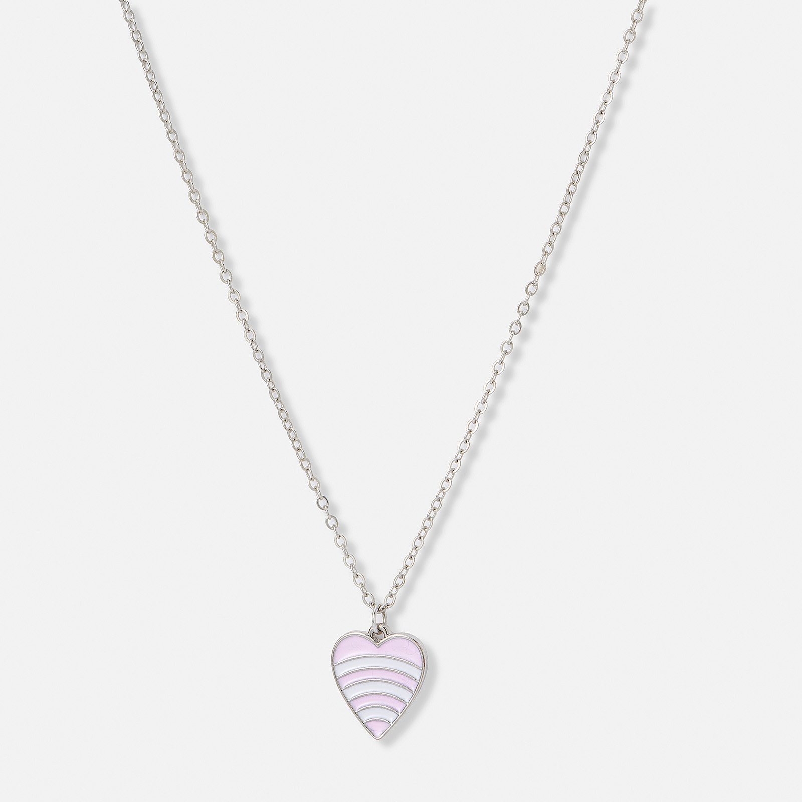 Regal barn klockset med halsband, lila 26 mm