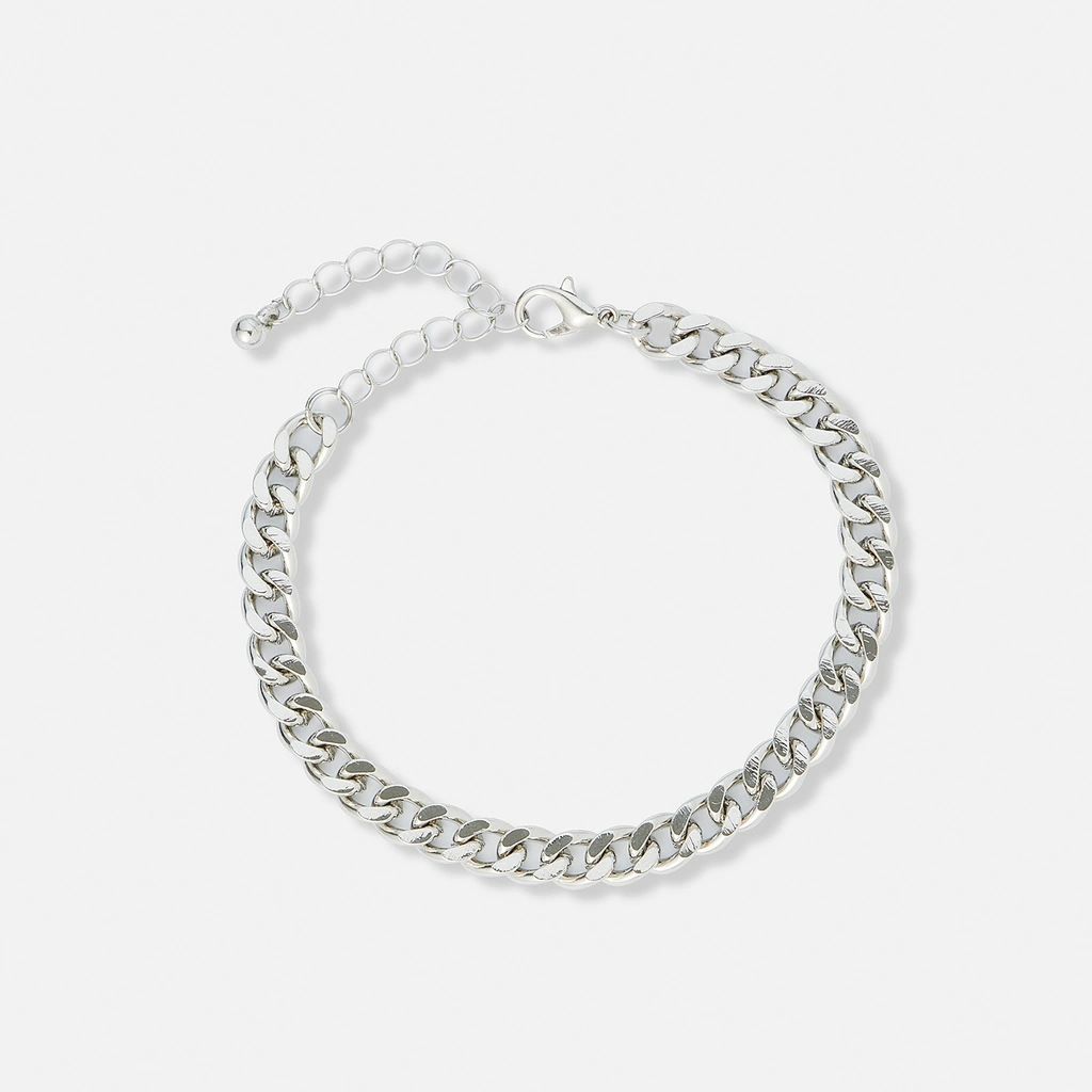 Regal klockset herr, metall, svart/silver - 45 mm