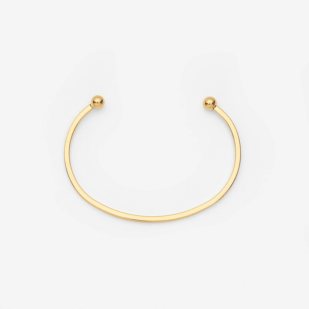 Regal klockset dam, metall, vit/guld - 38 mm