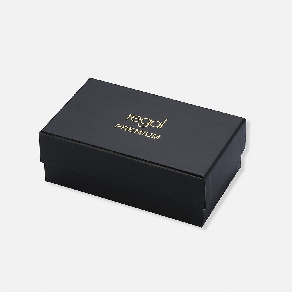 Regal klockset dam, fyrkantig, vit/guld - 25x25 mm