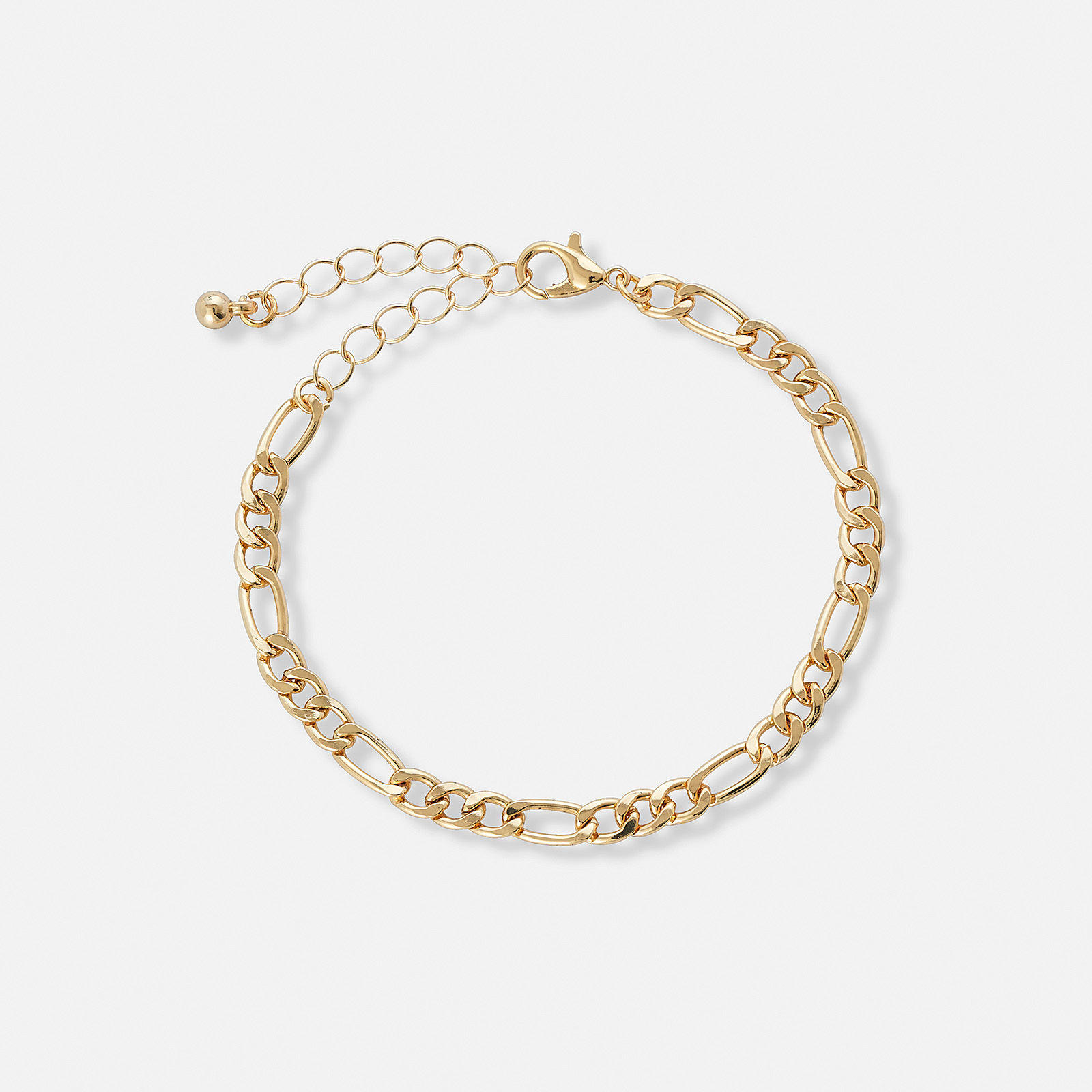 Regal klockset dam, fyrkantig, vit/guld - 25x25 mm