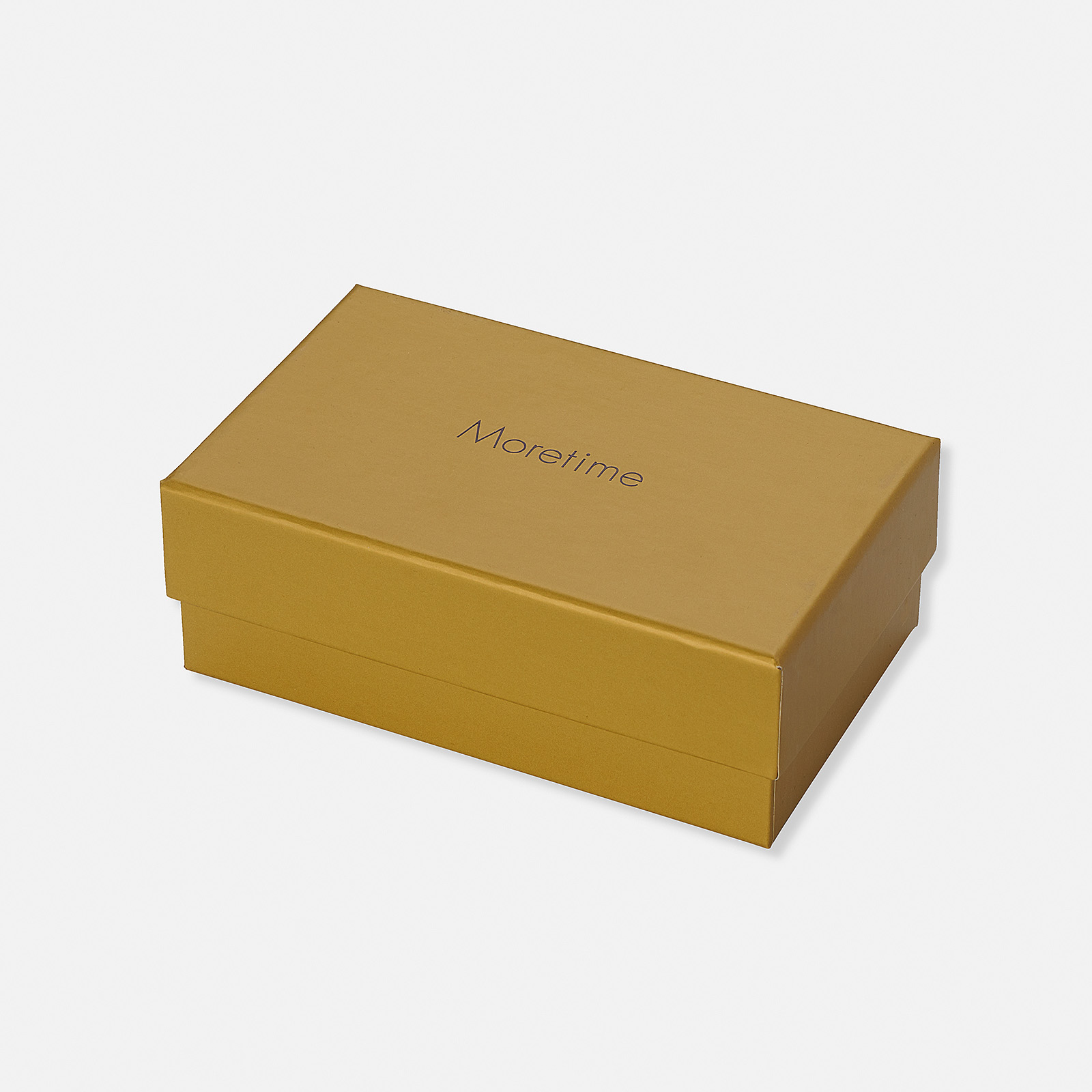 Moretime klockset herr, metall, guld/vit - 38 mm