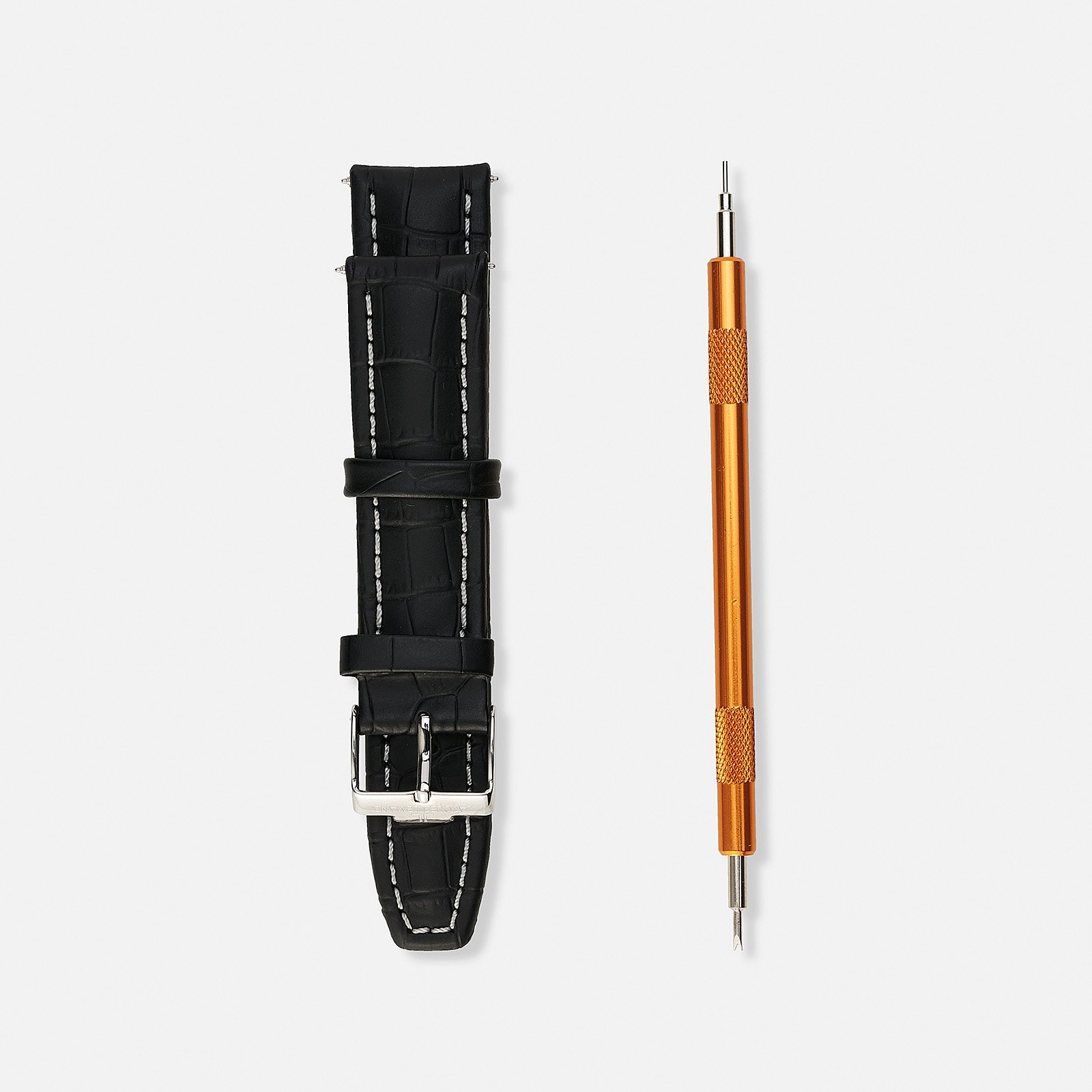 Jacques Lemans Liverpool herrklocka - set svart/stål, 44 mm