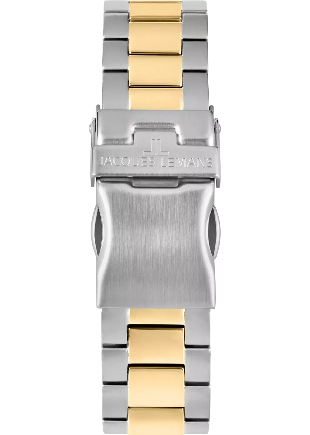 Jacques Lemans Derby - damklocka, vit/stål, 34 mm