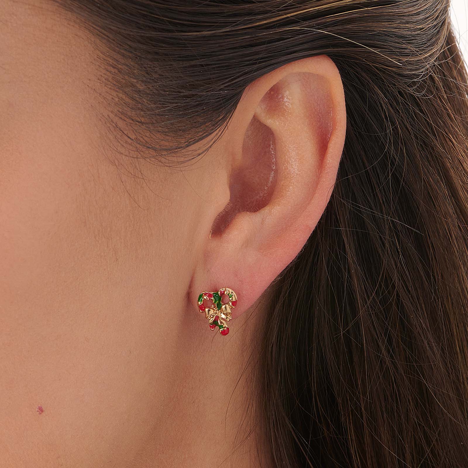 Guldfärgade julörhängen - juldekorationer Guldfärgade julörhängen - juldekorationer