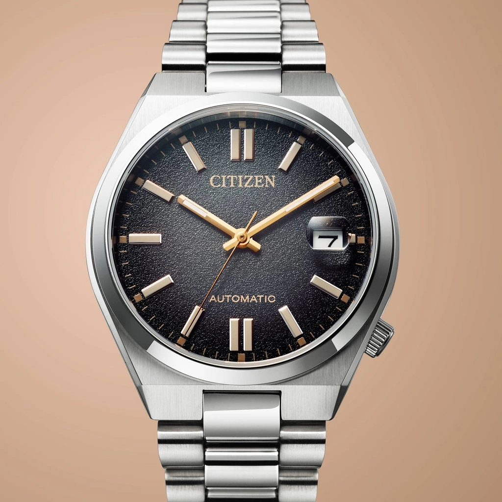 Citizen Tsuyosa Automatic - stål/svart 37mm NJ0200-50E