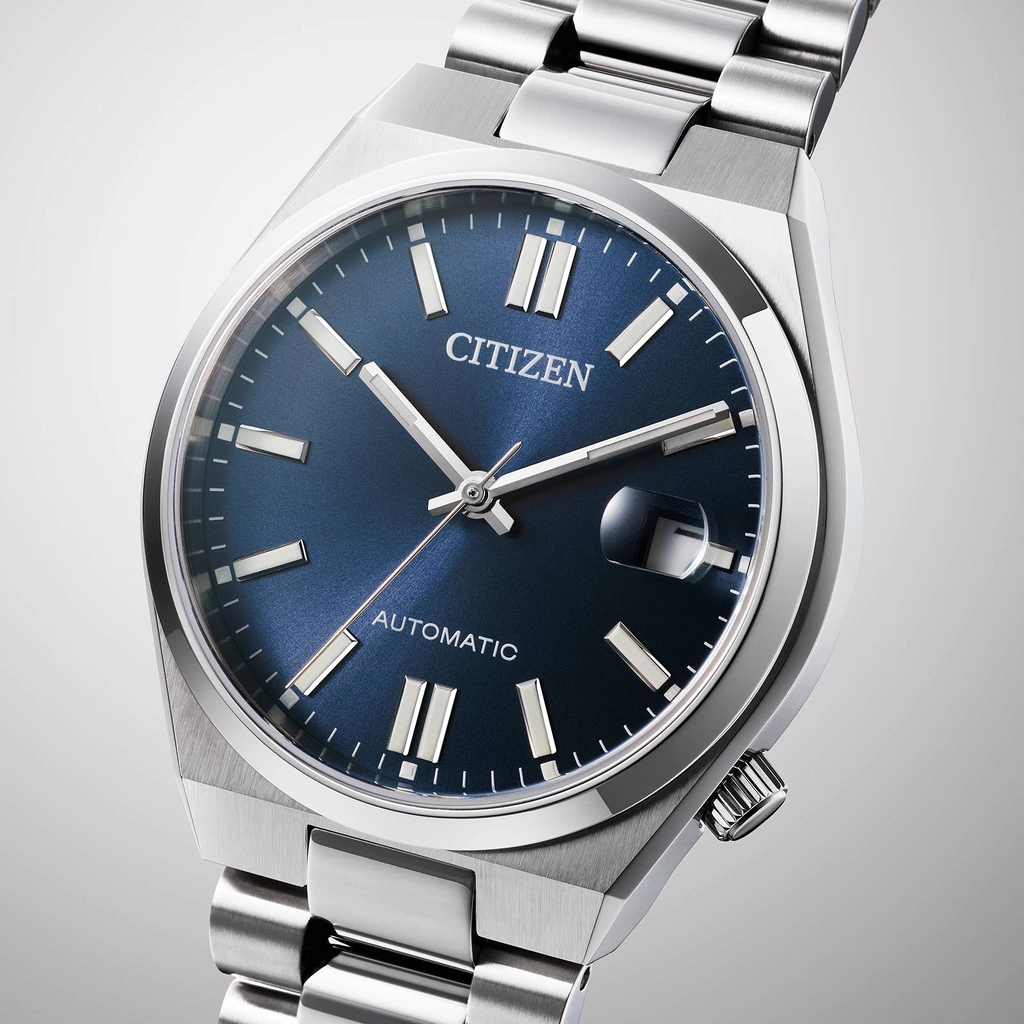 Citizen Tsuyosa Automatic - stål/blå 37mm NJ0200-50M