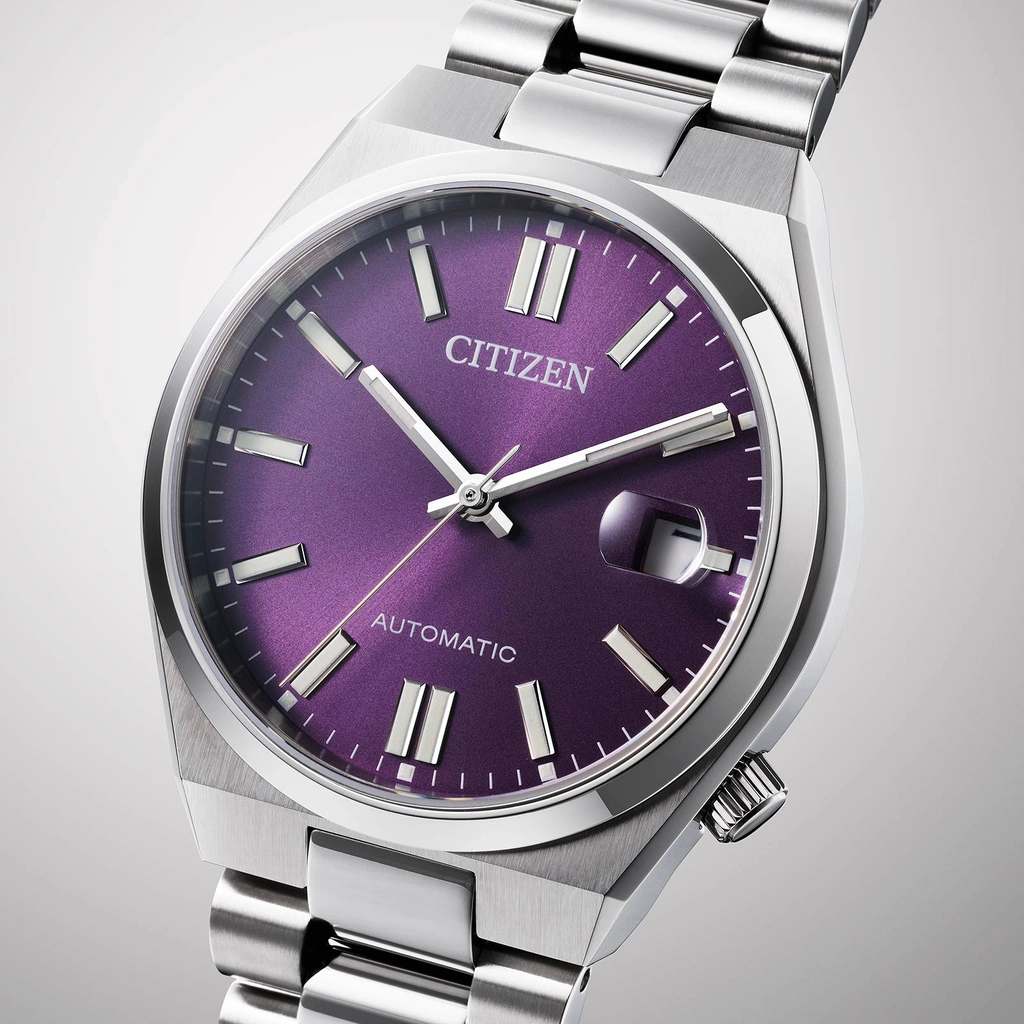 Citizen Tsuyosa Automatic - stål/lila 37mm NJ0200-50W