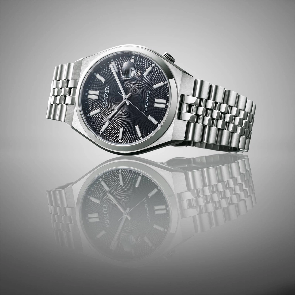 Citizen Tsuyosa 60 Automatic - stål/svart 40mm NK0020-55E