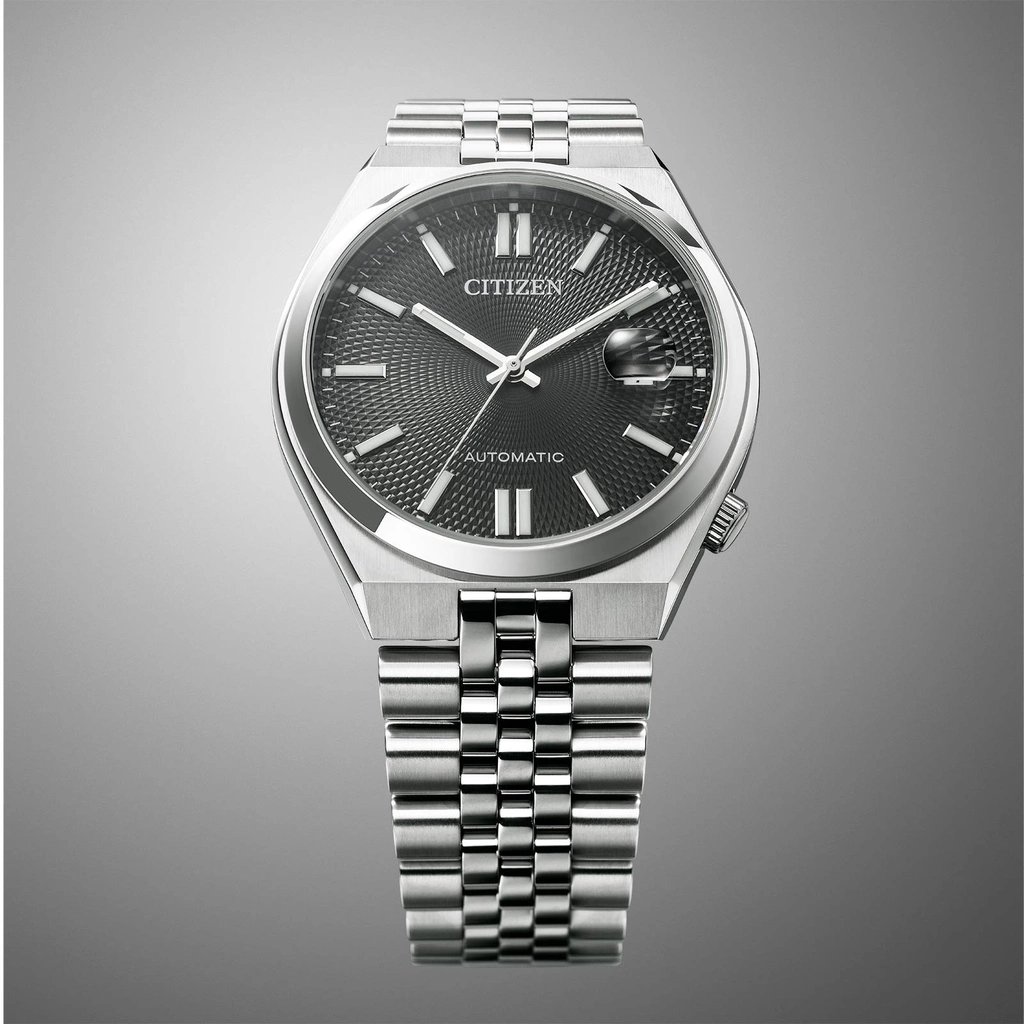 Citizen Tsuyosa 60 Automatic - stål/svart 40mm NK0020-55E