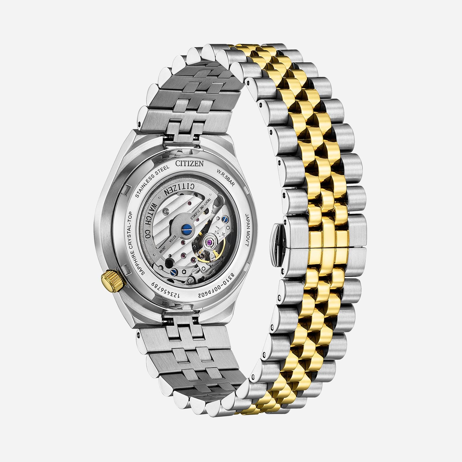 Citizen Tsuyosa 60 Automatic - bicolor/grön 40mm NK0024-54X