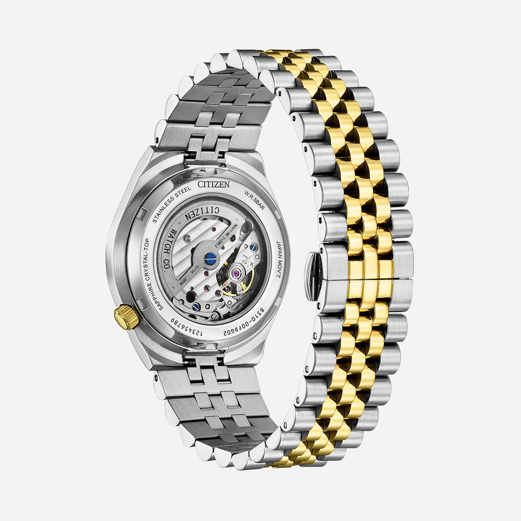 Citizen Tsuyosa 60 Automatic - bicolor/grön 40mm NK0024-54X