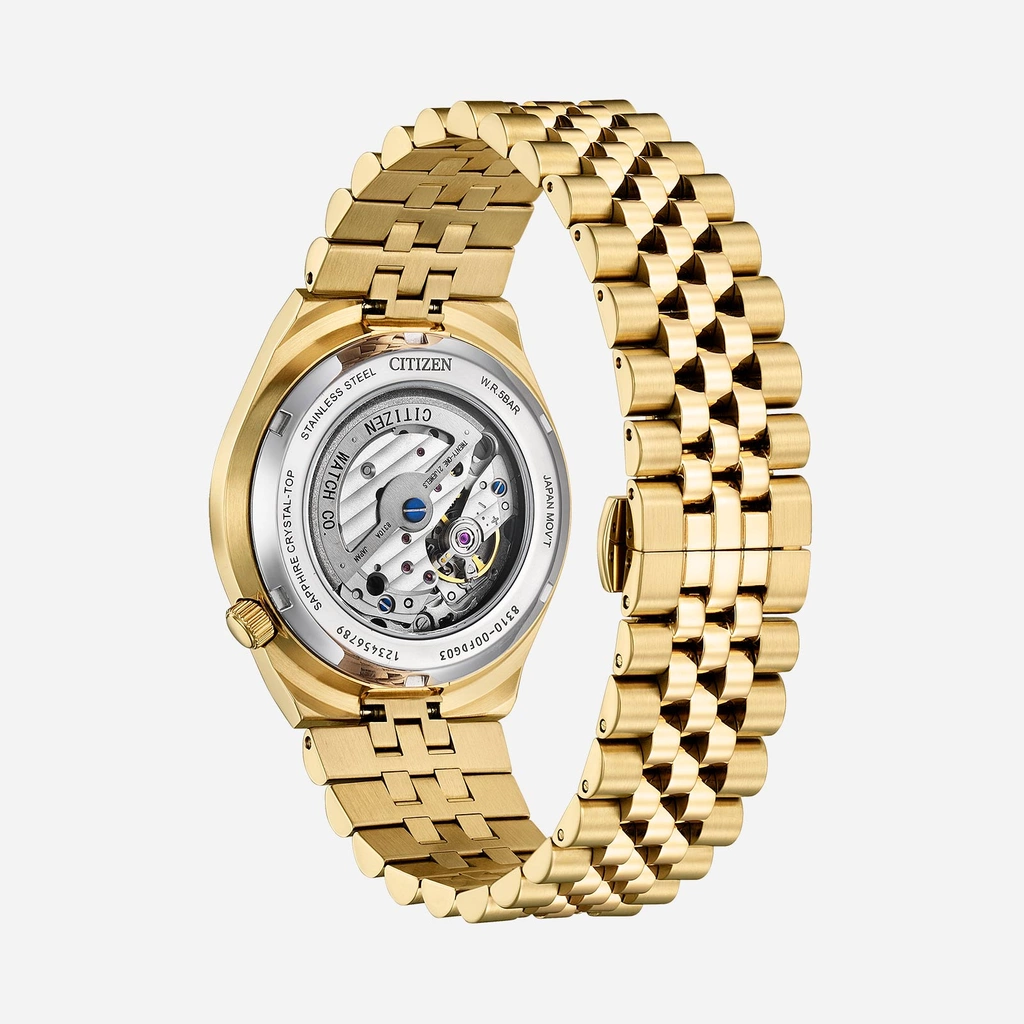 Citizen Tsuyosa 60 Automatic - guld/blå 40mm NK0023-57L