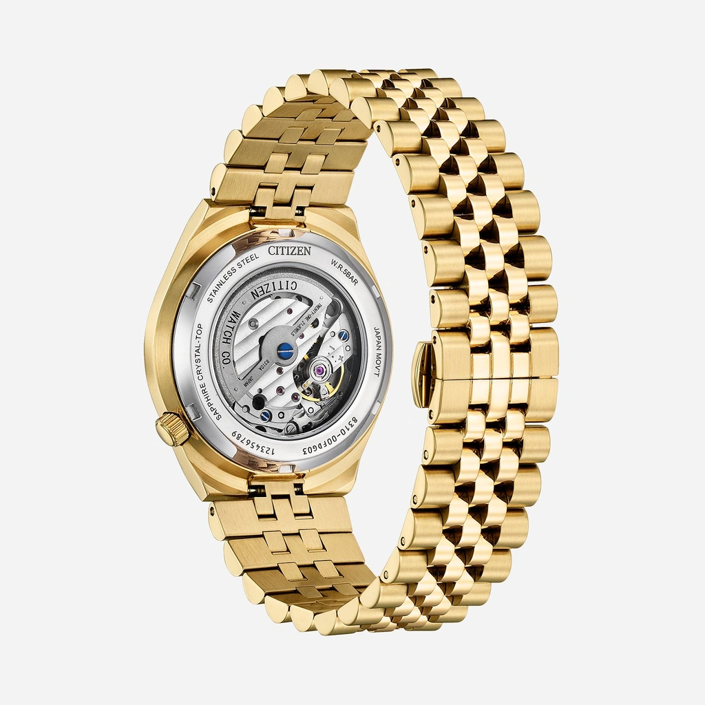 Citizen Tsuyosa 60 Automatic - guld/blå 40mm NK0023-57L