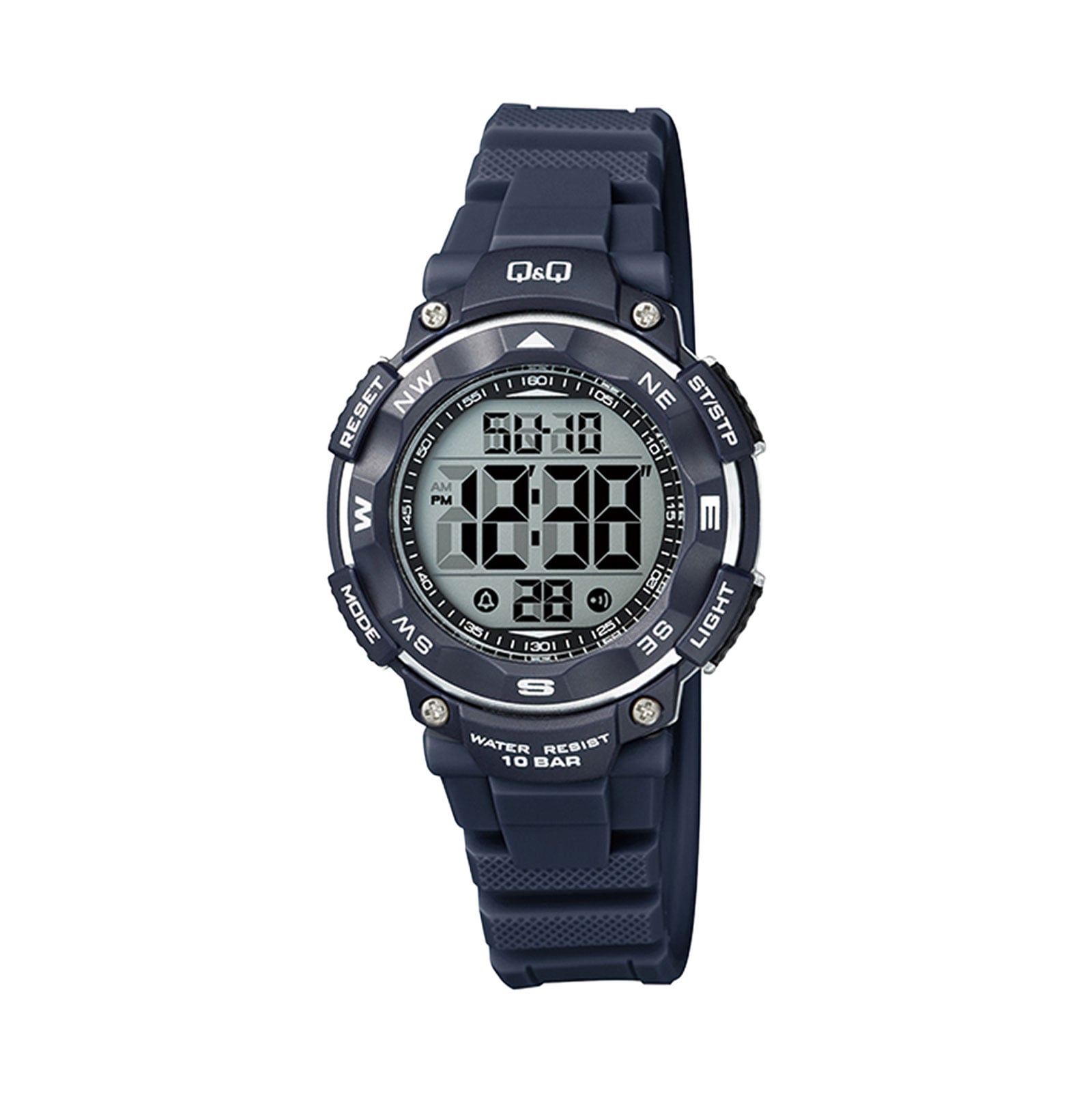 Q&Q digital barnklocka - mörkblå, 38 mm