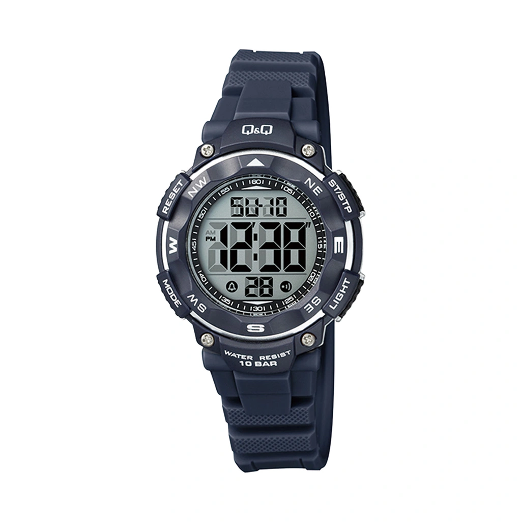 Q&Q digital barnklocka - mörkblå, 38 mm