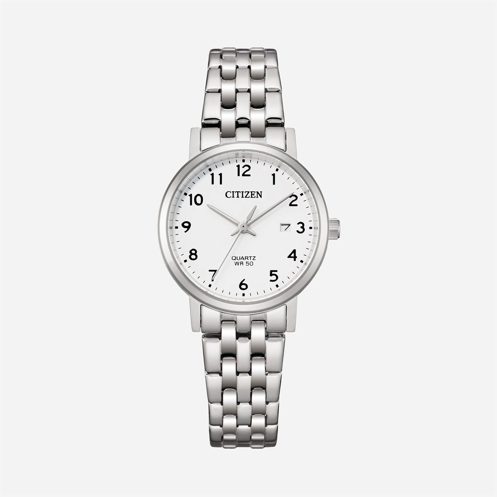 Citizen damklocka vit/stål, 28 mm - EU6090-54A