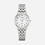 Citizen damklocka vit/stål, 28 mm - EU6090-54A