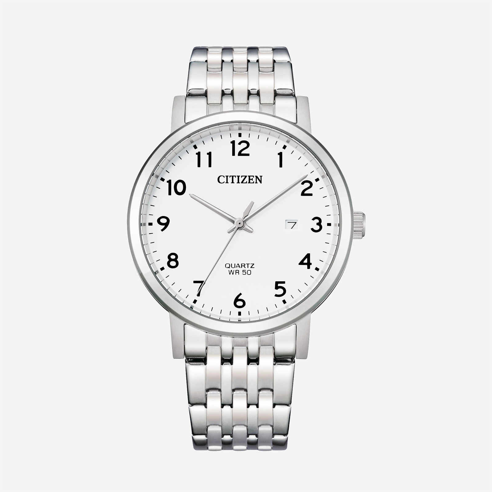 Citizen herrklocka vit/stål, 40 mm - BI5070-57A