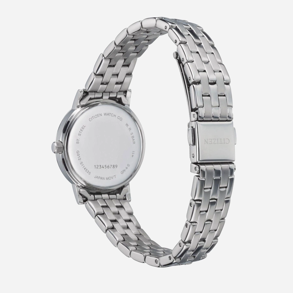 Citizen damklocka vit/stål, 28 mm - EU6090-54A