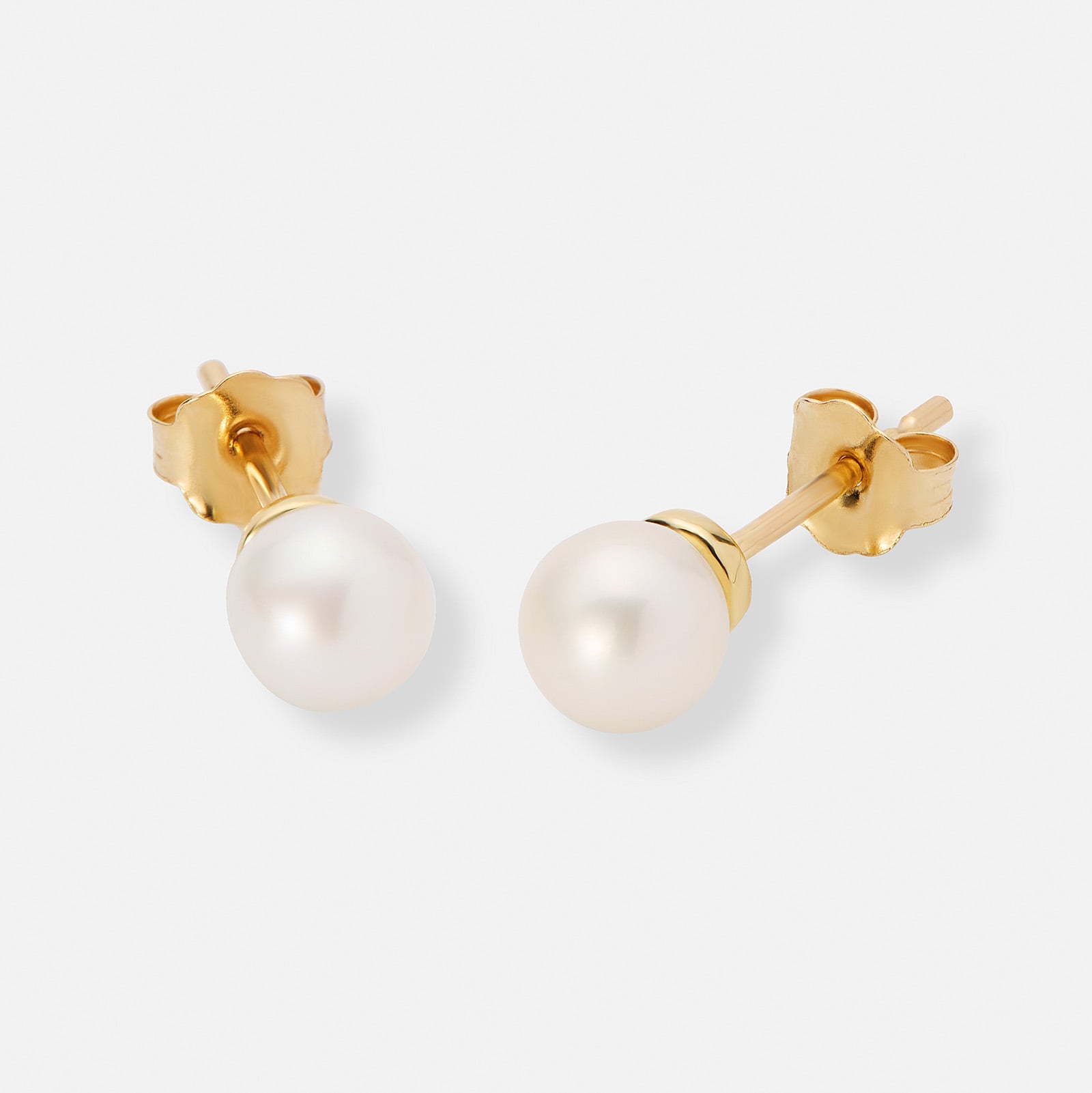 Je t´aime örhängen 18K guld - Perle d’Huître Akoya