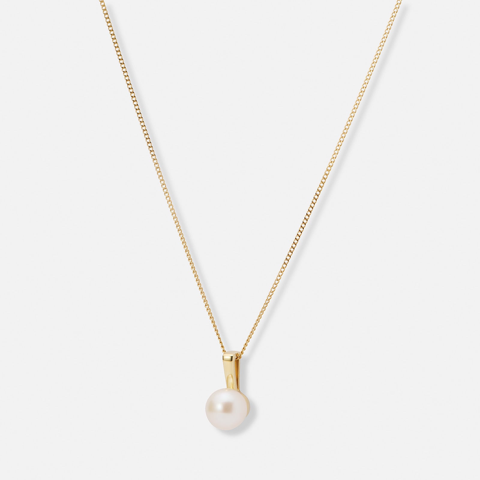 Je t´aime halsband 18K guld - Perle d’Huître Akoya