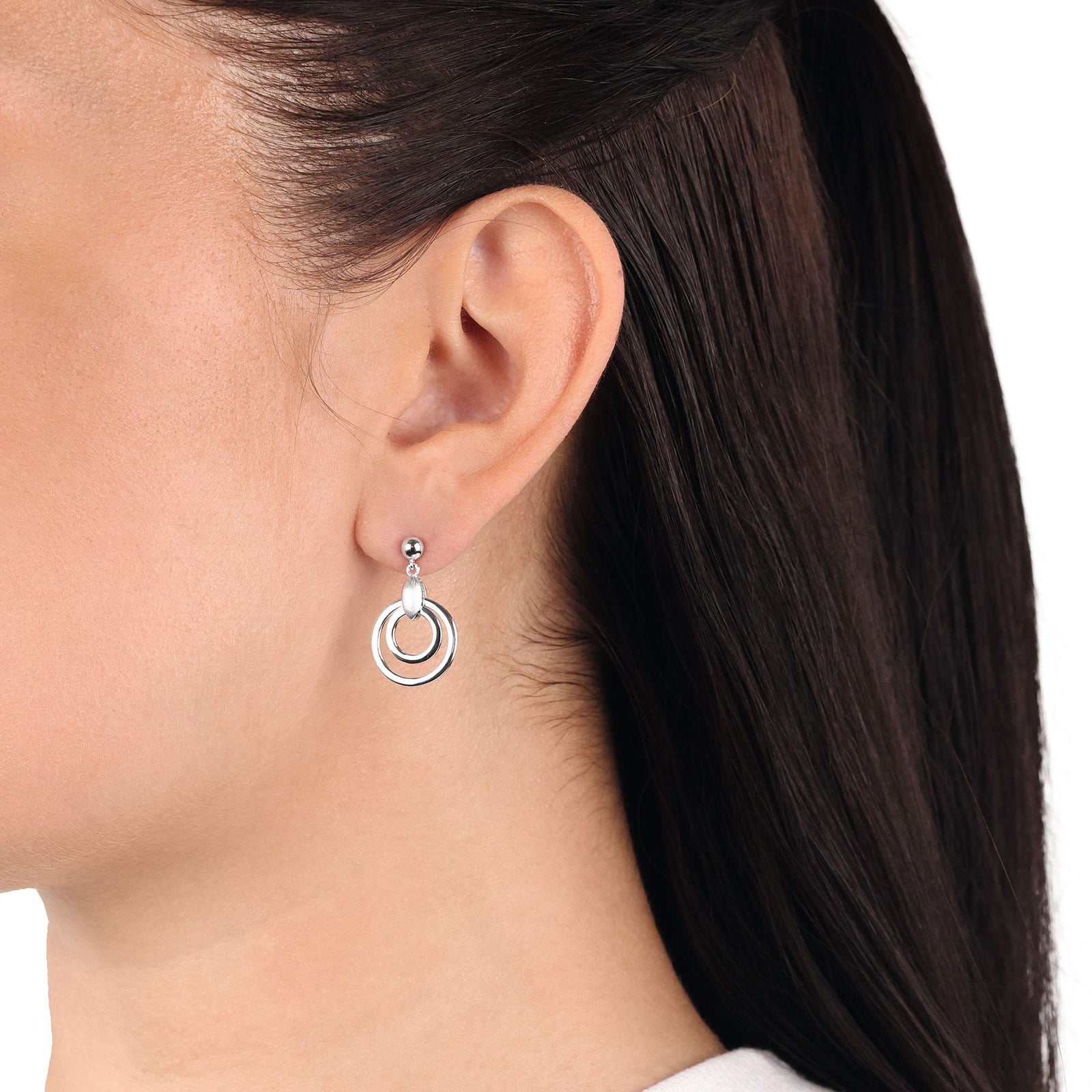 Örhängen 925 Sterling Silver - Cirklar