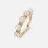 Je t´aime 18K ring vitguld - Mistral Akoya