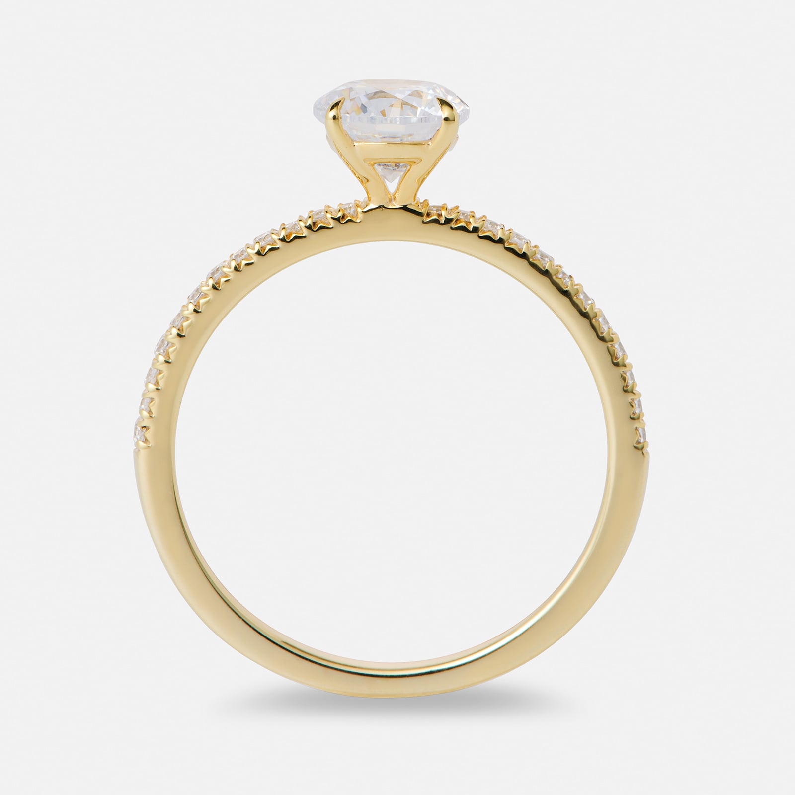 Je t´aime 18K guldring - L'Élue Lumière