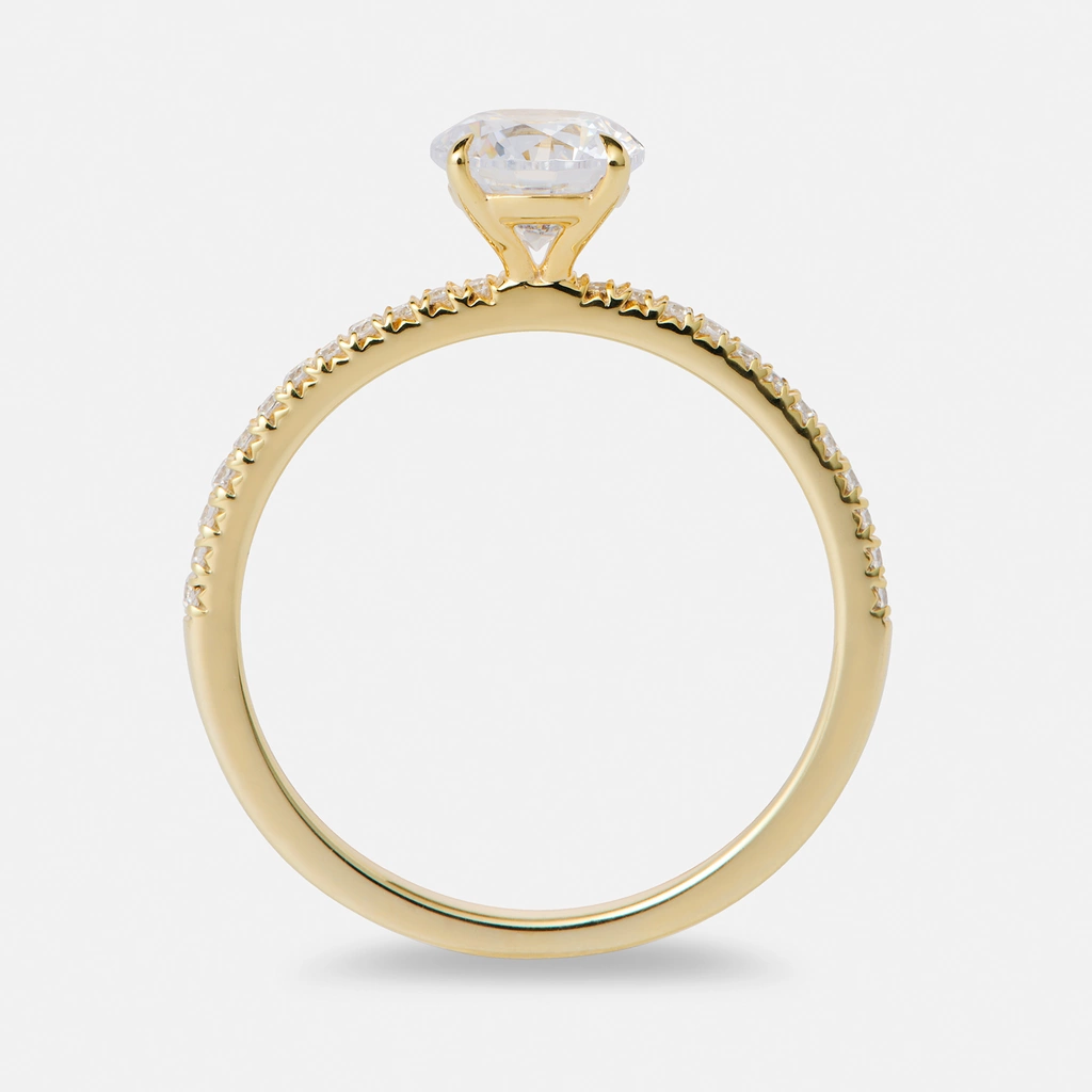 Je t´aime 18K guldring - L'Élue Lumière