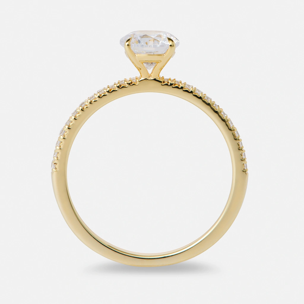 Je t´aime 18K guldring - L'Élue Lumière