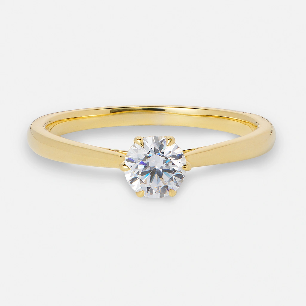 Je t´aime 18K guldring - Le Coeur