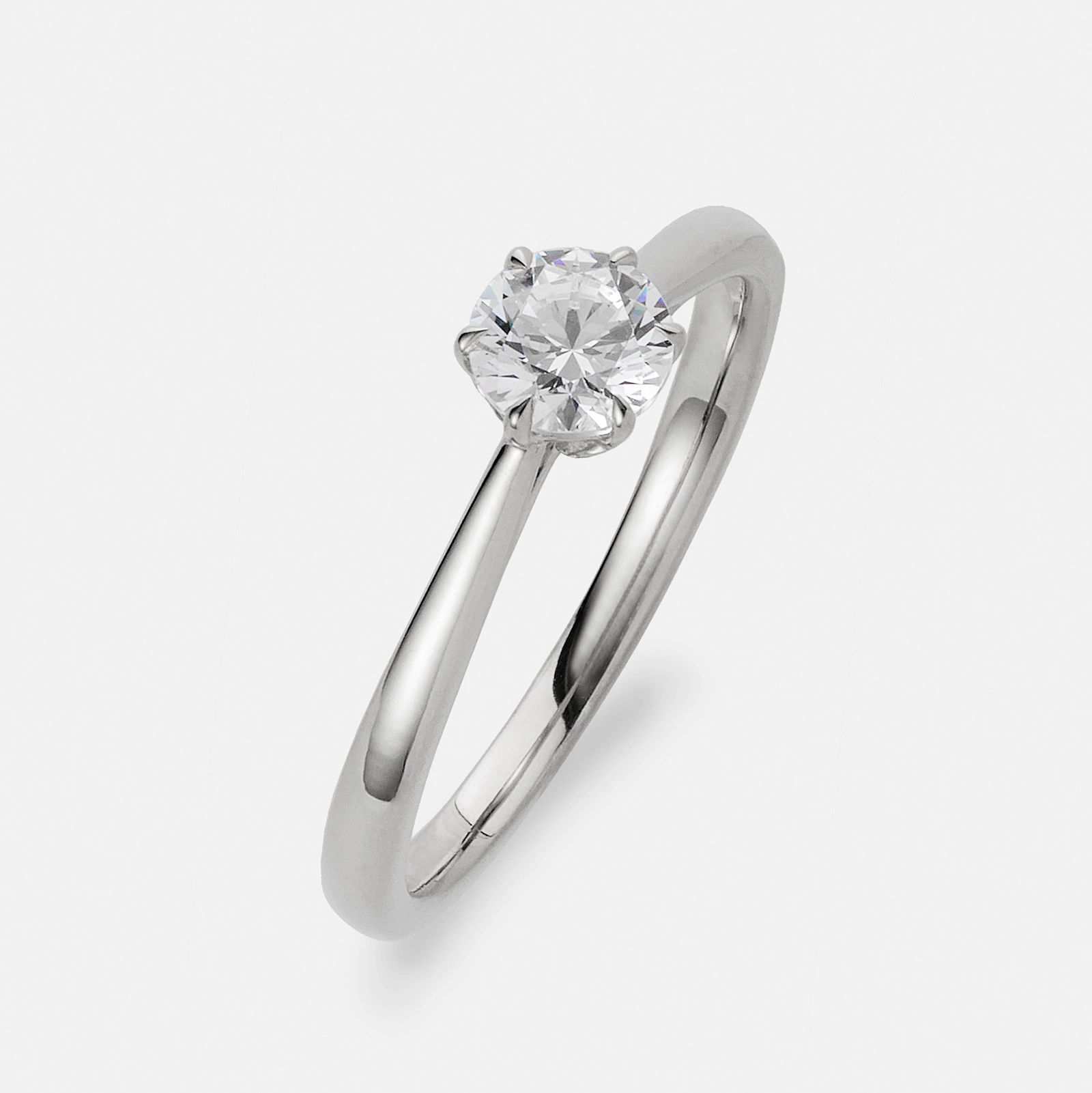 Je t´aime 18K ring vitguld - Le Coeur