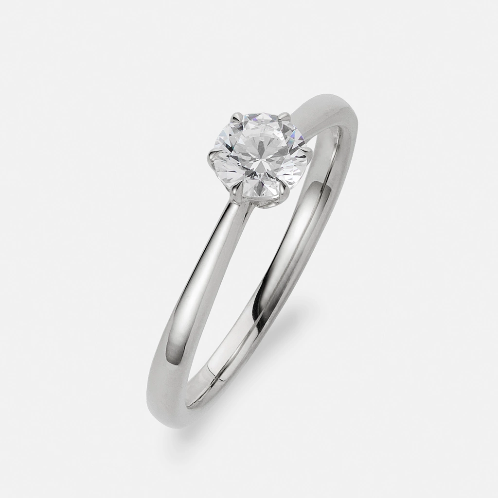 Je t´aime 18K ring vitguld - Le Coeur