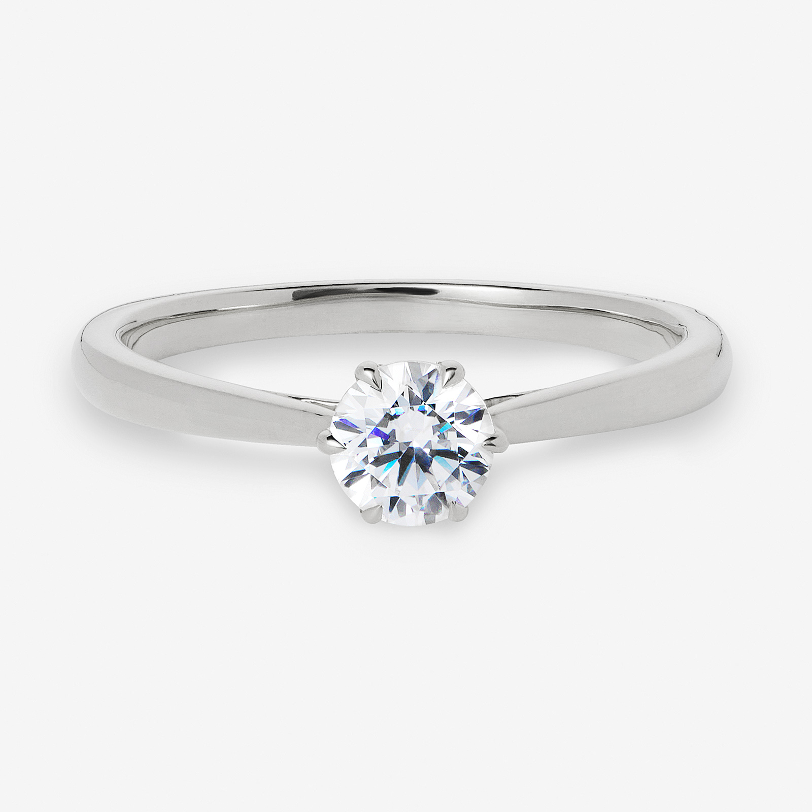 Je t´aime 18K ring vitguld - Le Coeur