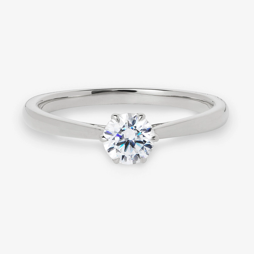 Je t´aime 18K ring vitguld - Le Coeur