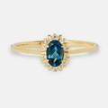 Je t´aime 18K guldring - Diana Safir