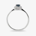 Je t´aime 18K ring vitguld - Diana Safir