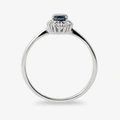 Je t´aime 18K ring vitguld - Diana Safir