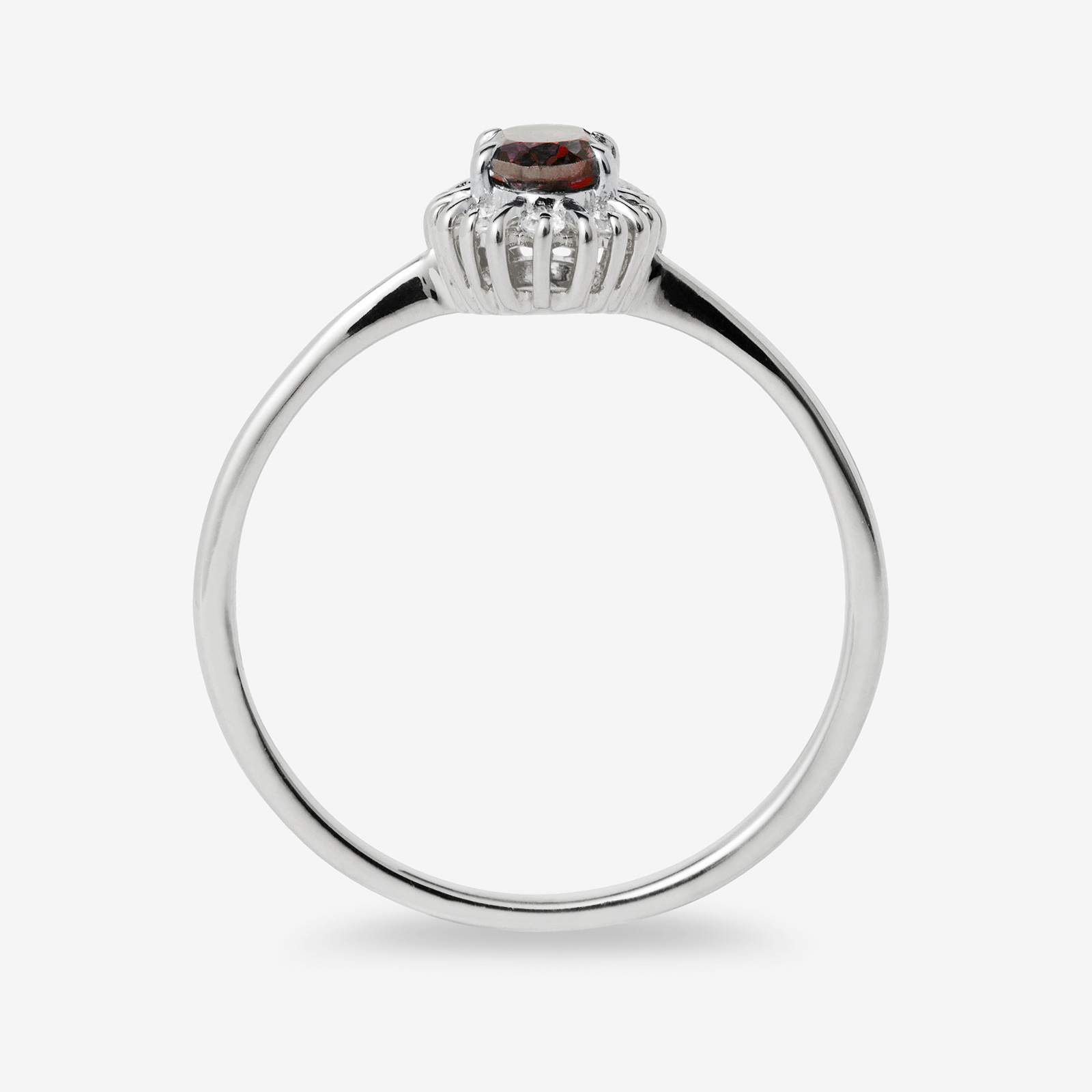Je t´aime 18K ring vitguld - Diana Rubin