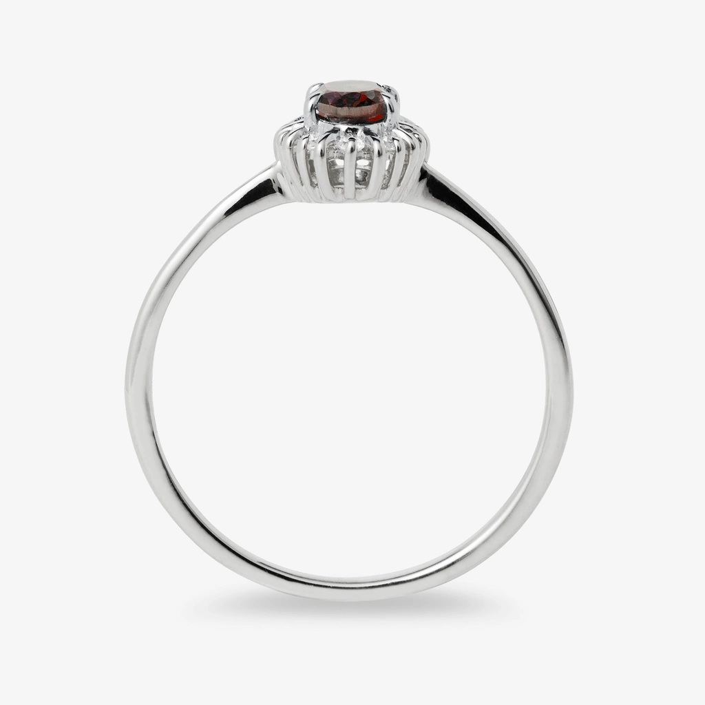 Je t´aime 18K ring vitguld - Diana Rubin