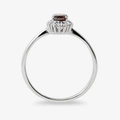 Je t´aime 18K ring vitguld - Diana Rubin