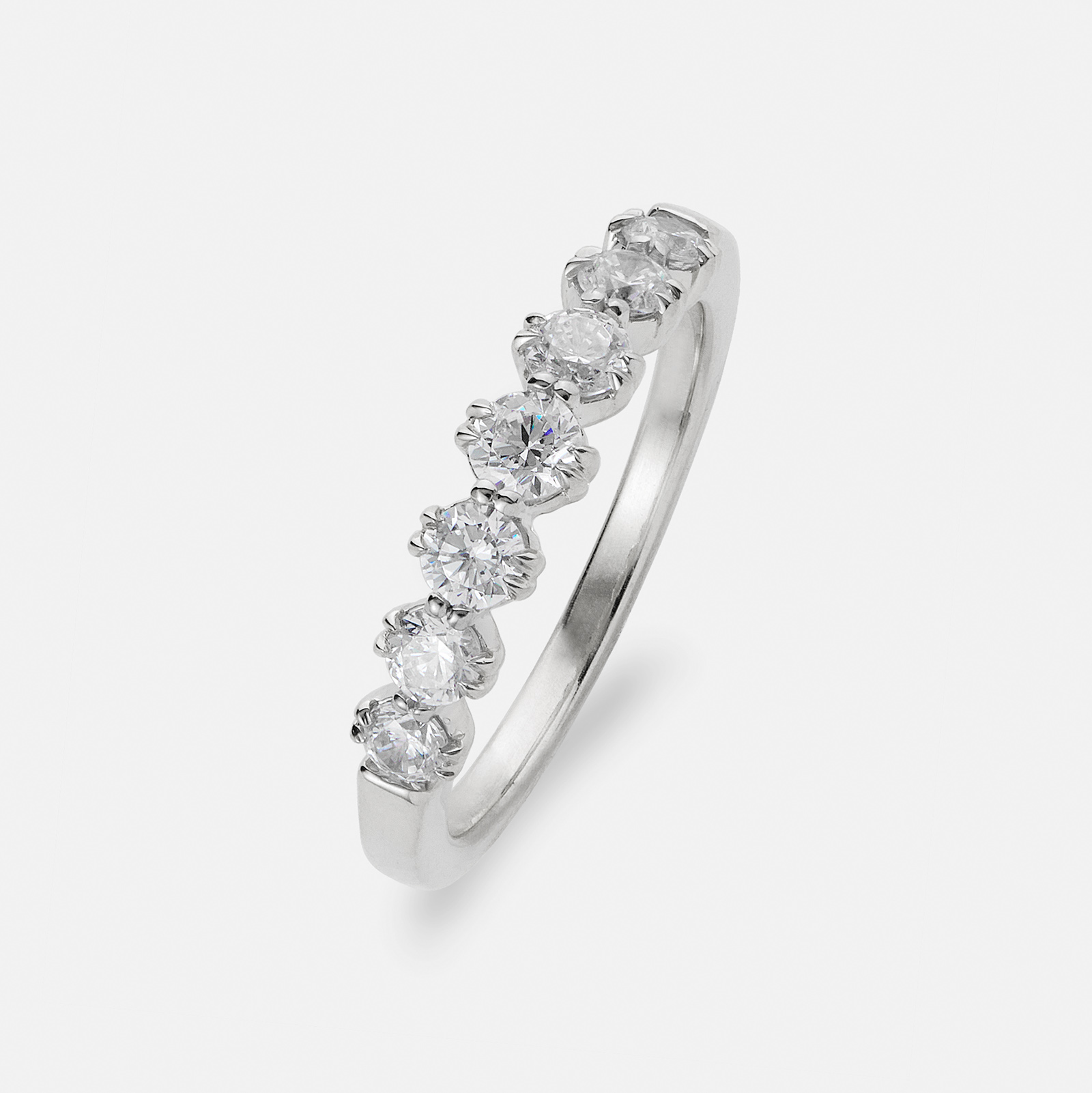 Je t´aime 18K ring vitguld - Camille