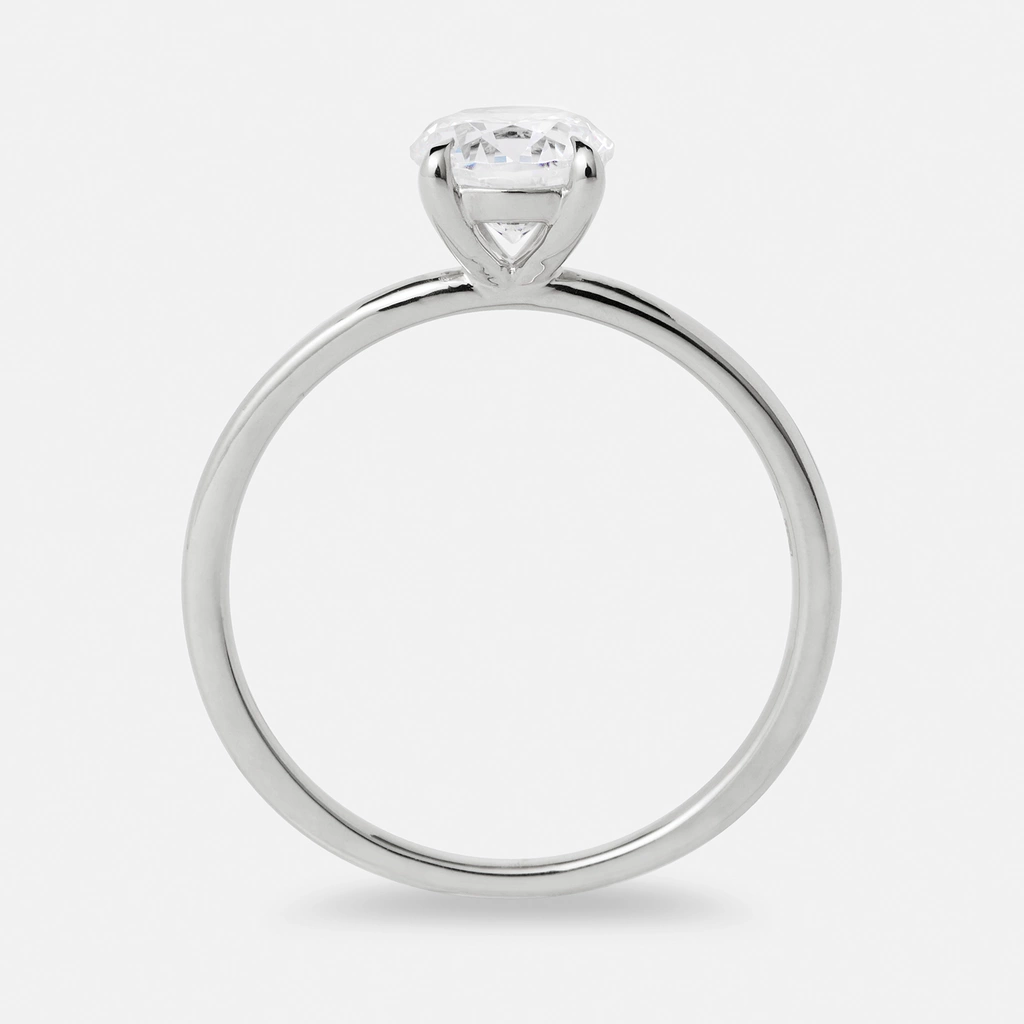 Je t´aime 18K ring vitguld - L'Élue