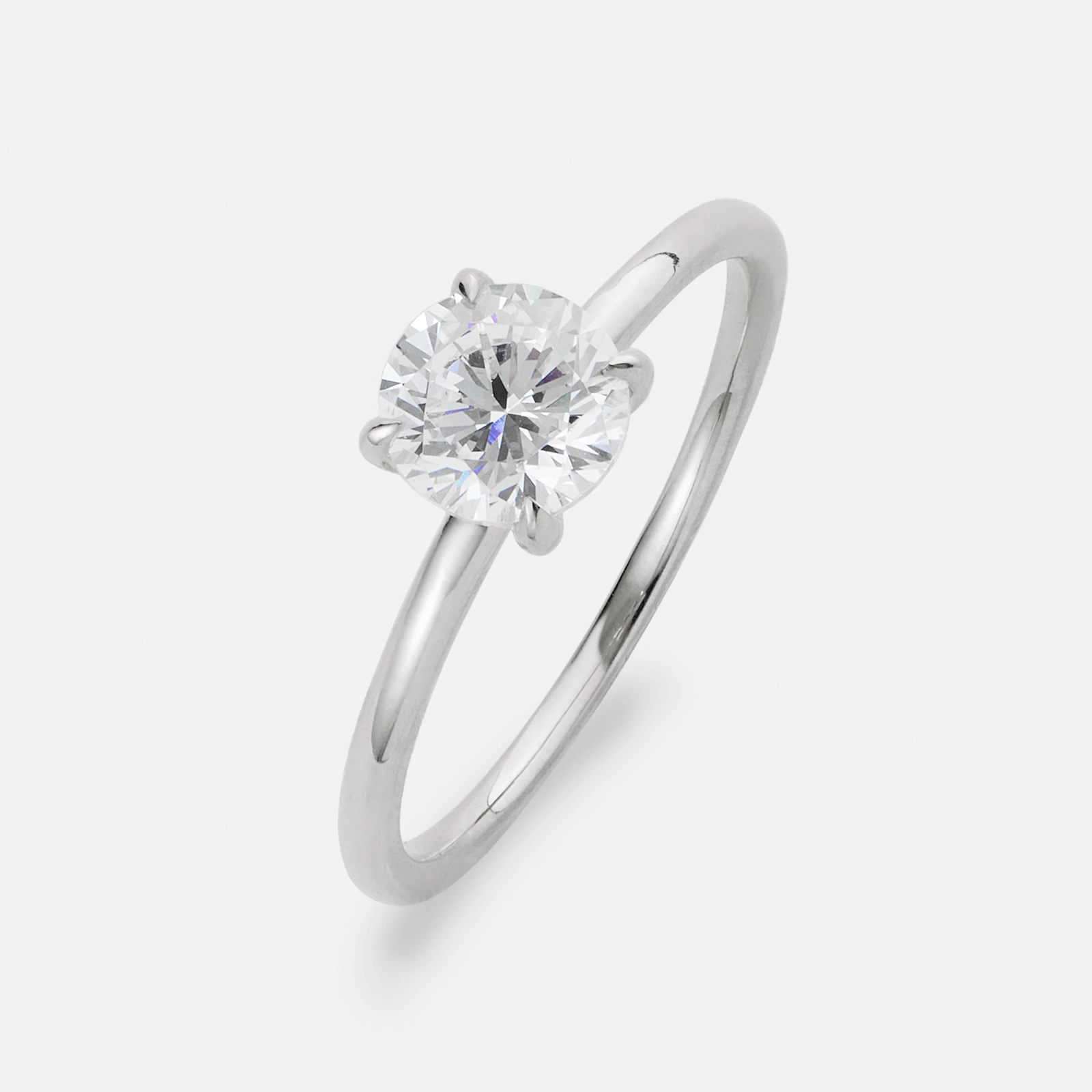 Je t´aime 18K ring vitguld - L'Élue