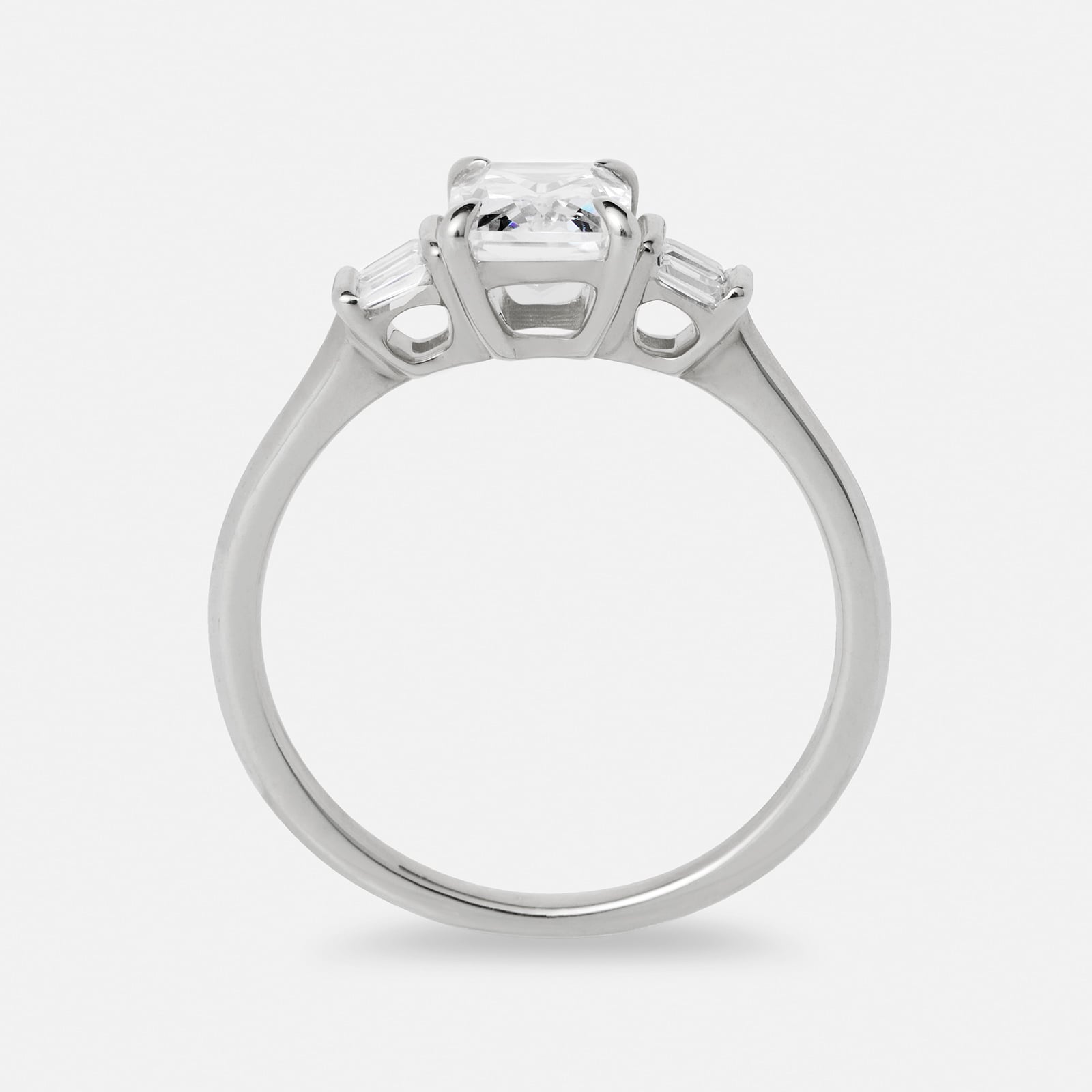 Je t´aime 18K ring vitguld - Couronne